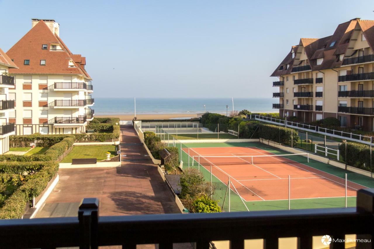 Studio Moderne Acces Plage, Piscine Et Tennis Cabourg Exteriör bild