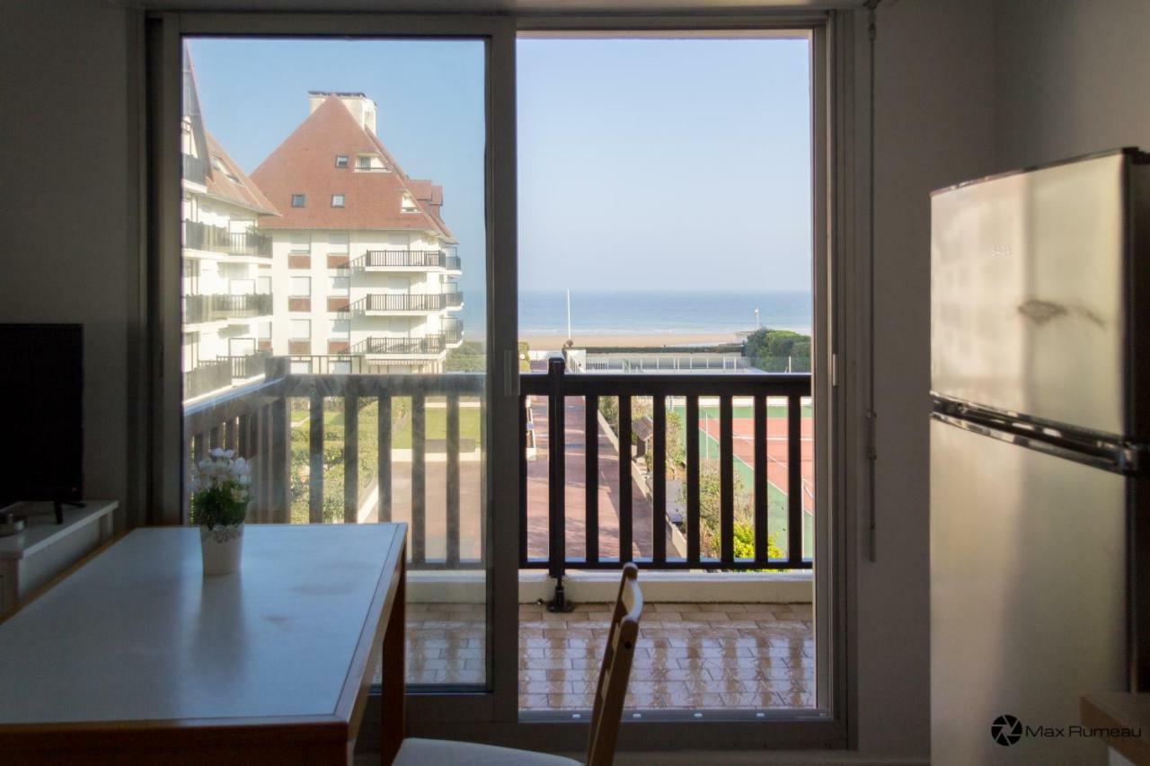 Studio Moderne Acces Plage, Piscine Et Tennis Cabourg Exteriör bild