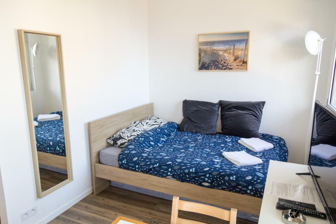 Studio Moderne Acces Plage, Piscine Et Tennis Cabourg Exteriör bild