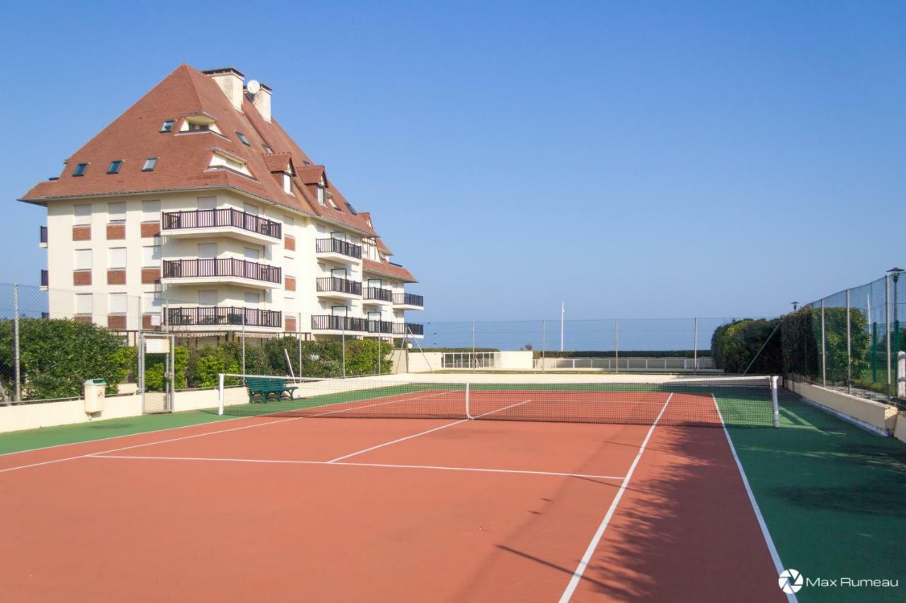 Studio Moderne Acces Plage, Piscine Et Tennis Cabourg Exteriör bild
